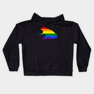 Gay Frog memes Kids Hoodie